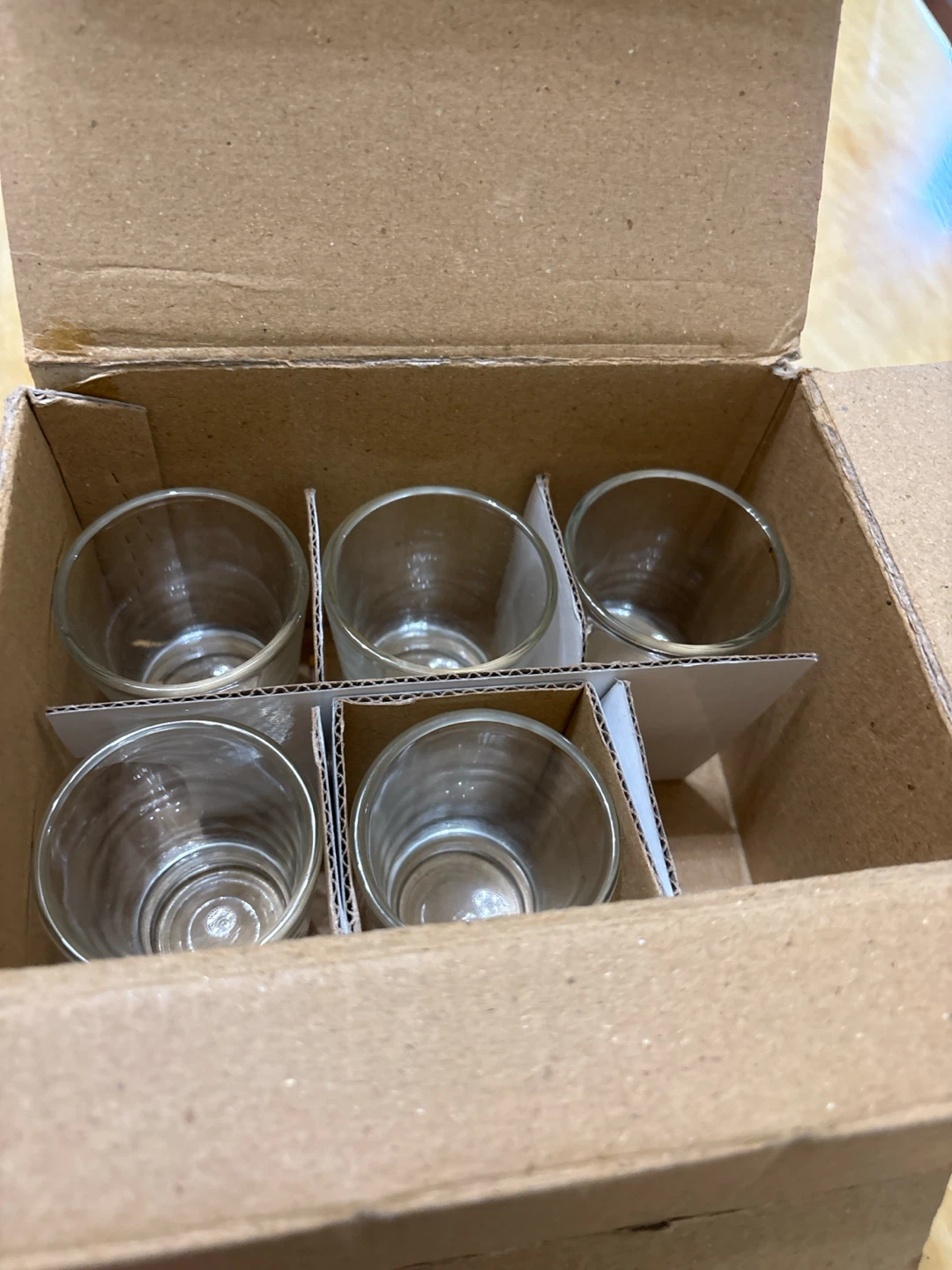 Set of five shit glasses - photo 2
