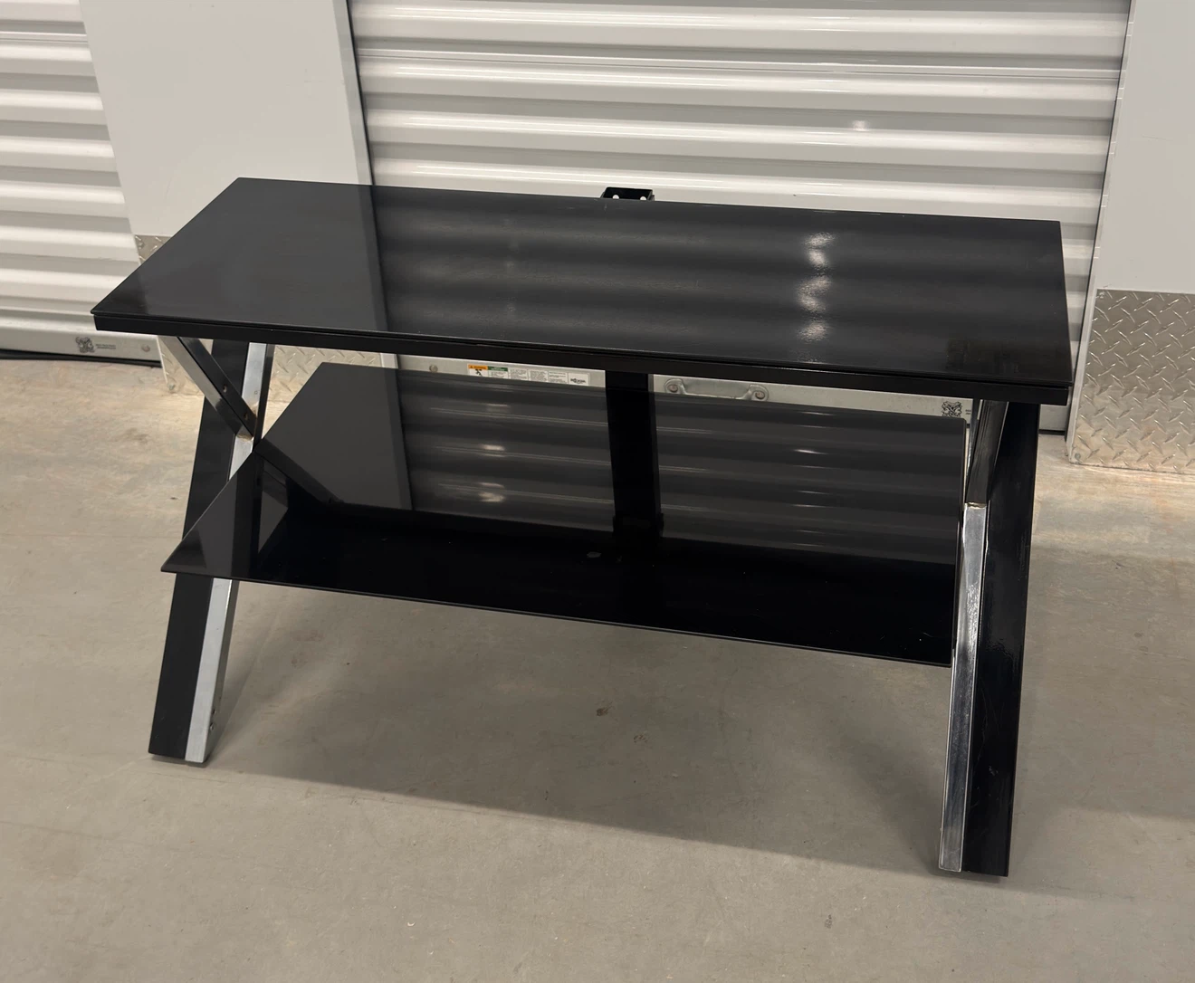 Modern Black TV Stand