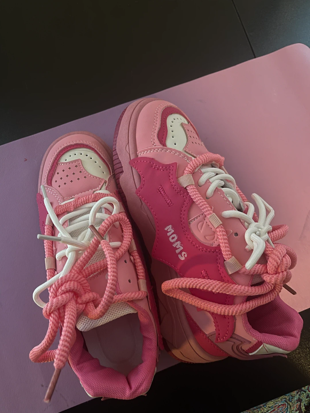MOMS Pink Chunky Sneakers - photo 4