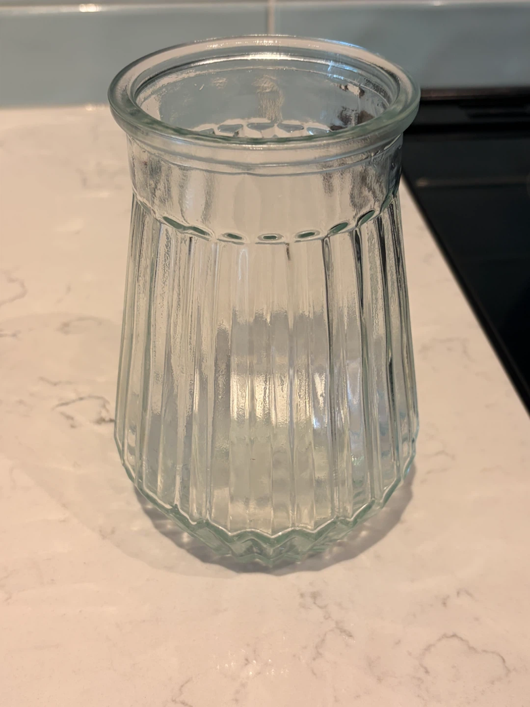 Clear Glass Bud Vase