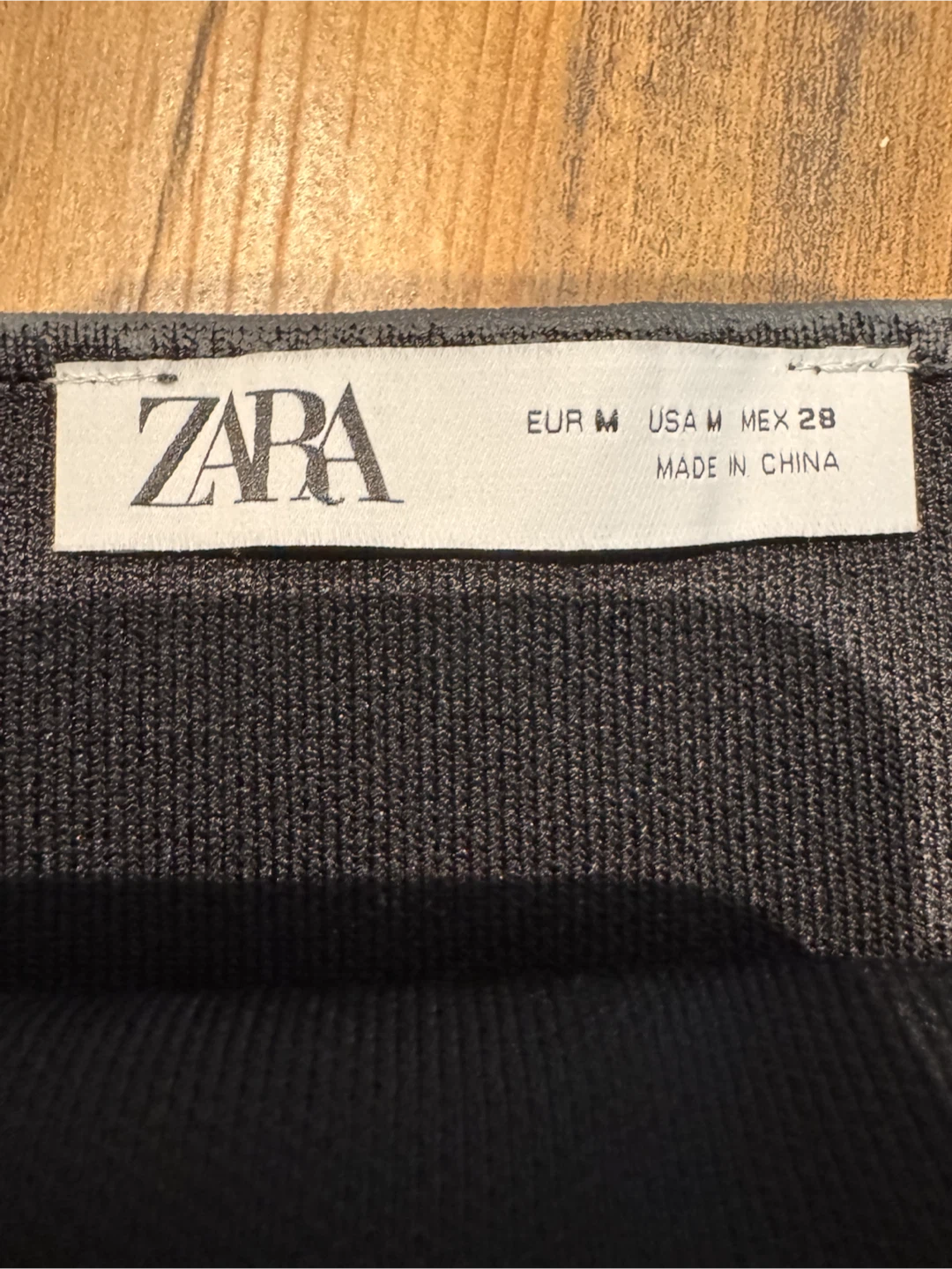 Zara Black Corset Top - Size M - photo 2