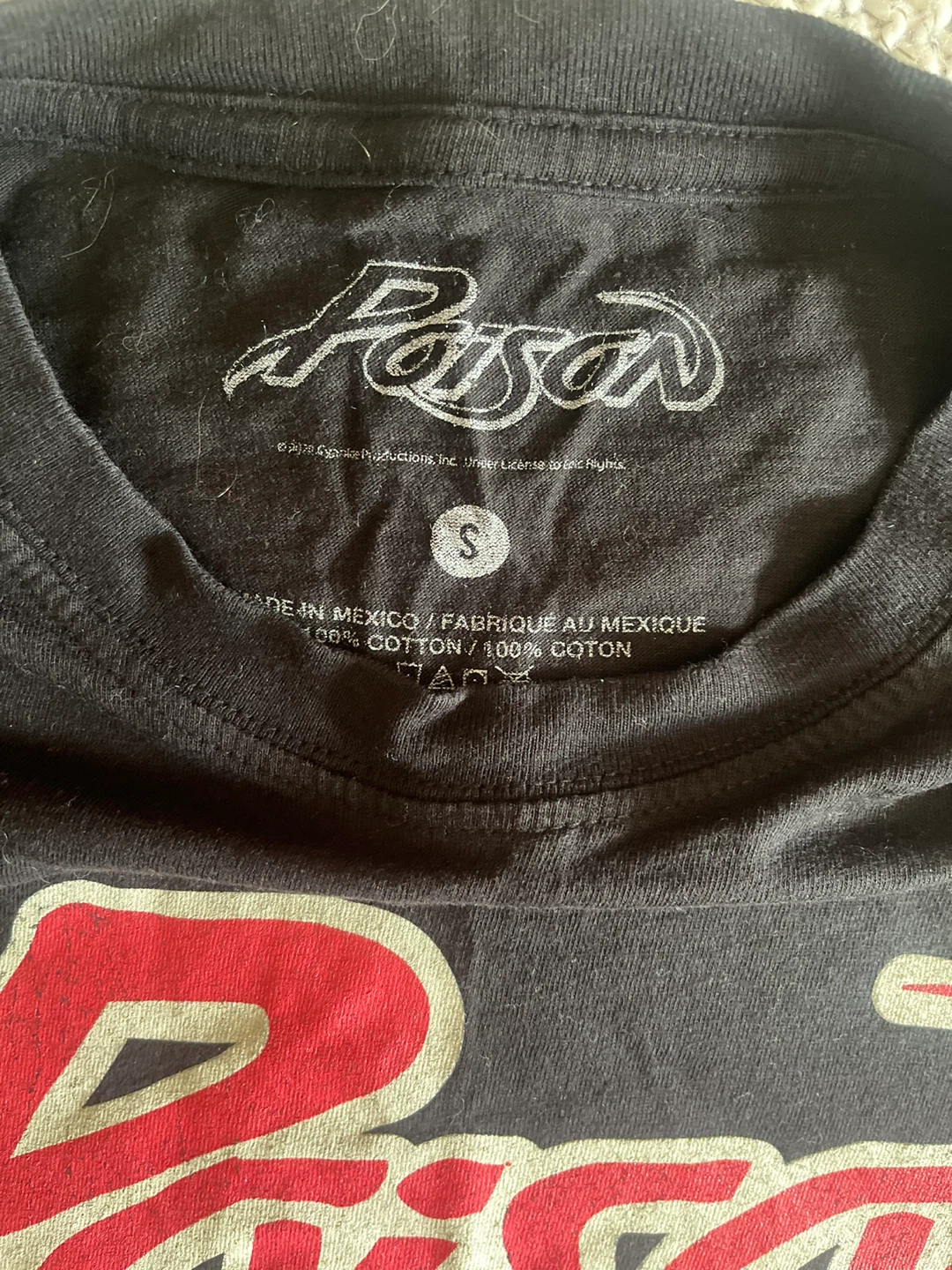 Poison Every Rose Has Its Thorn T-Shirt - photo 3
