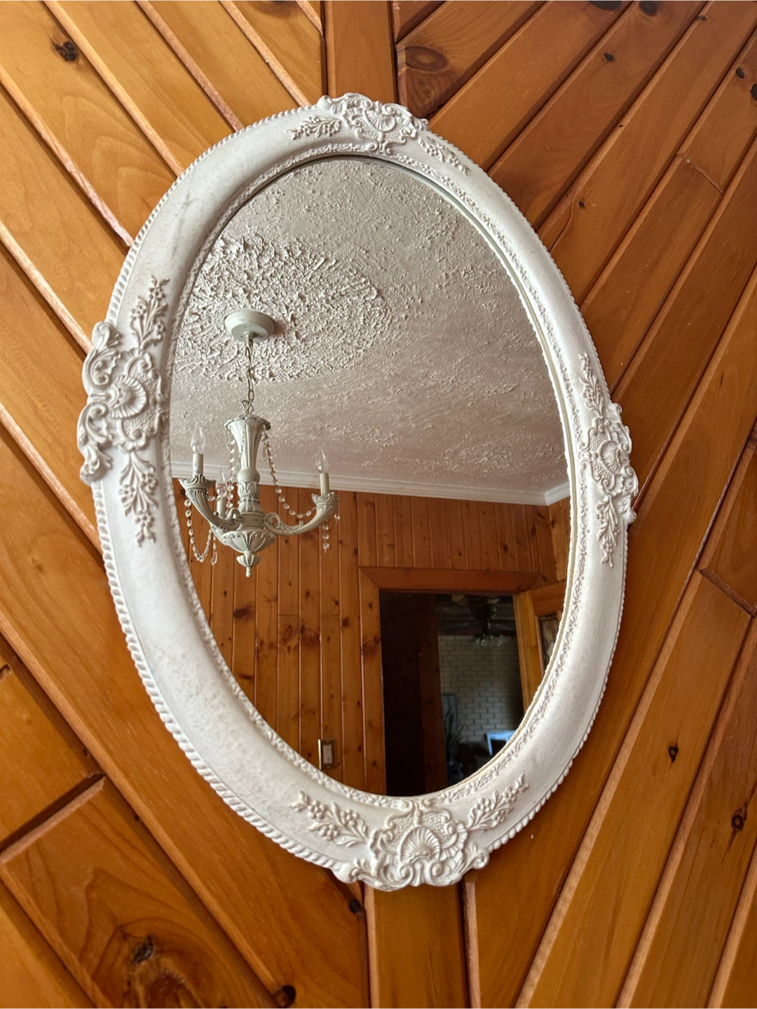 Ornate Oval Decorative Mirror - photo 2