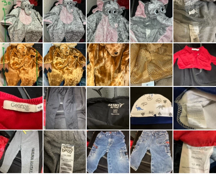 Baby and Toddler Clothing(price of each $5)