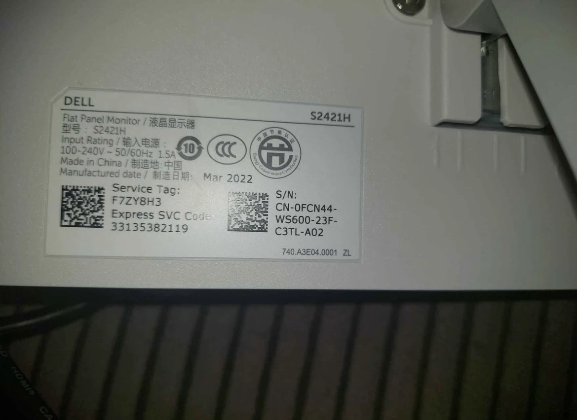 Dell S2421H Flat Panel Monitor - photo 5