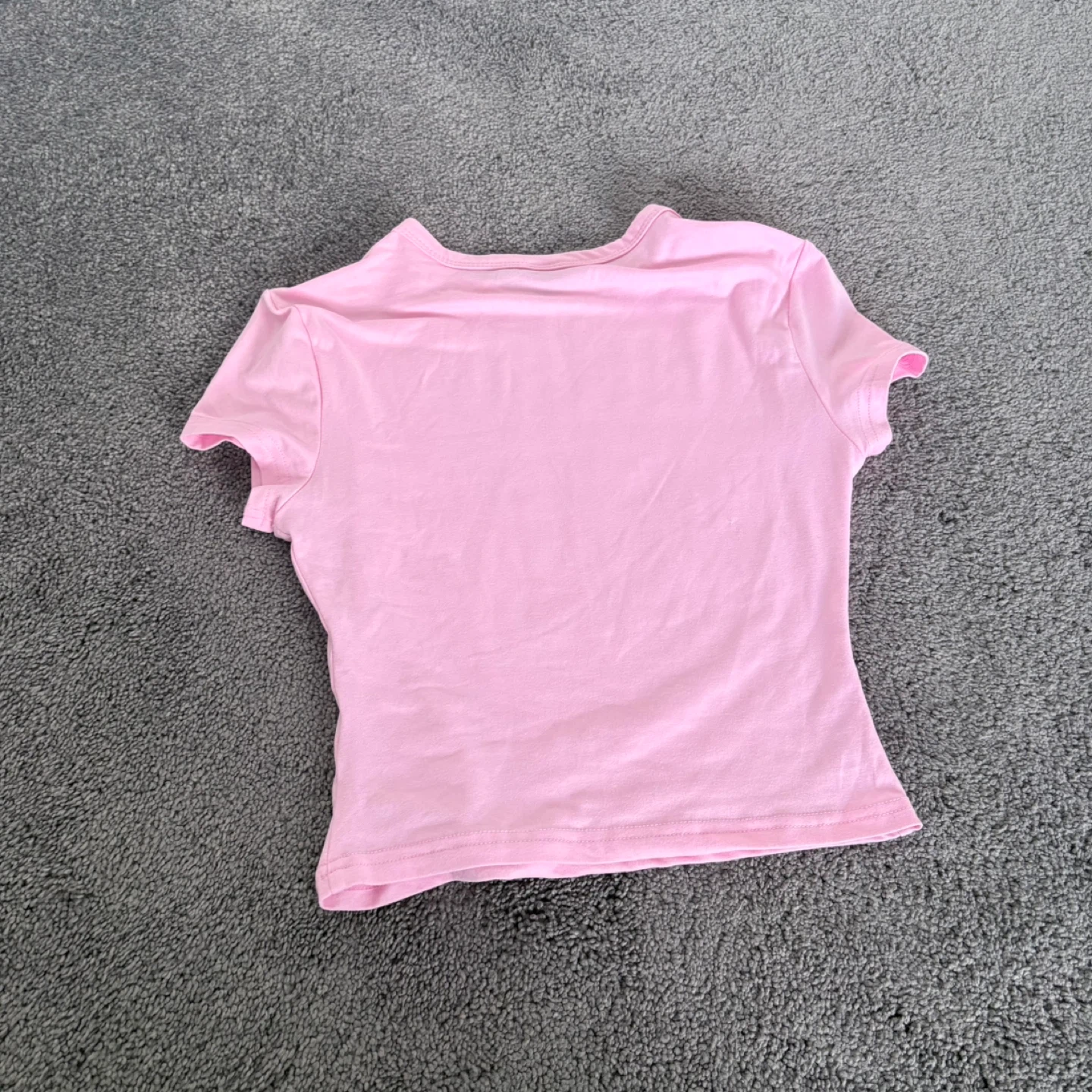 Pink Crop T-Shirt - photo 4