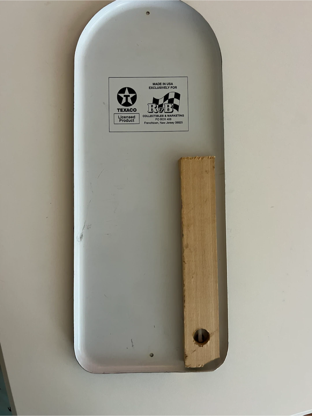 Texaco Motor Oil Thermometer Sign - photo 2