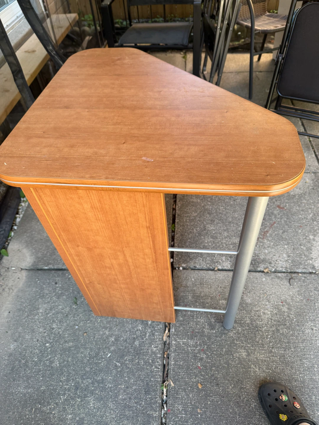Corner Desk - Wood Finish - photo 3