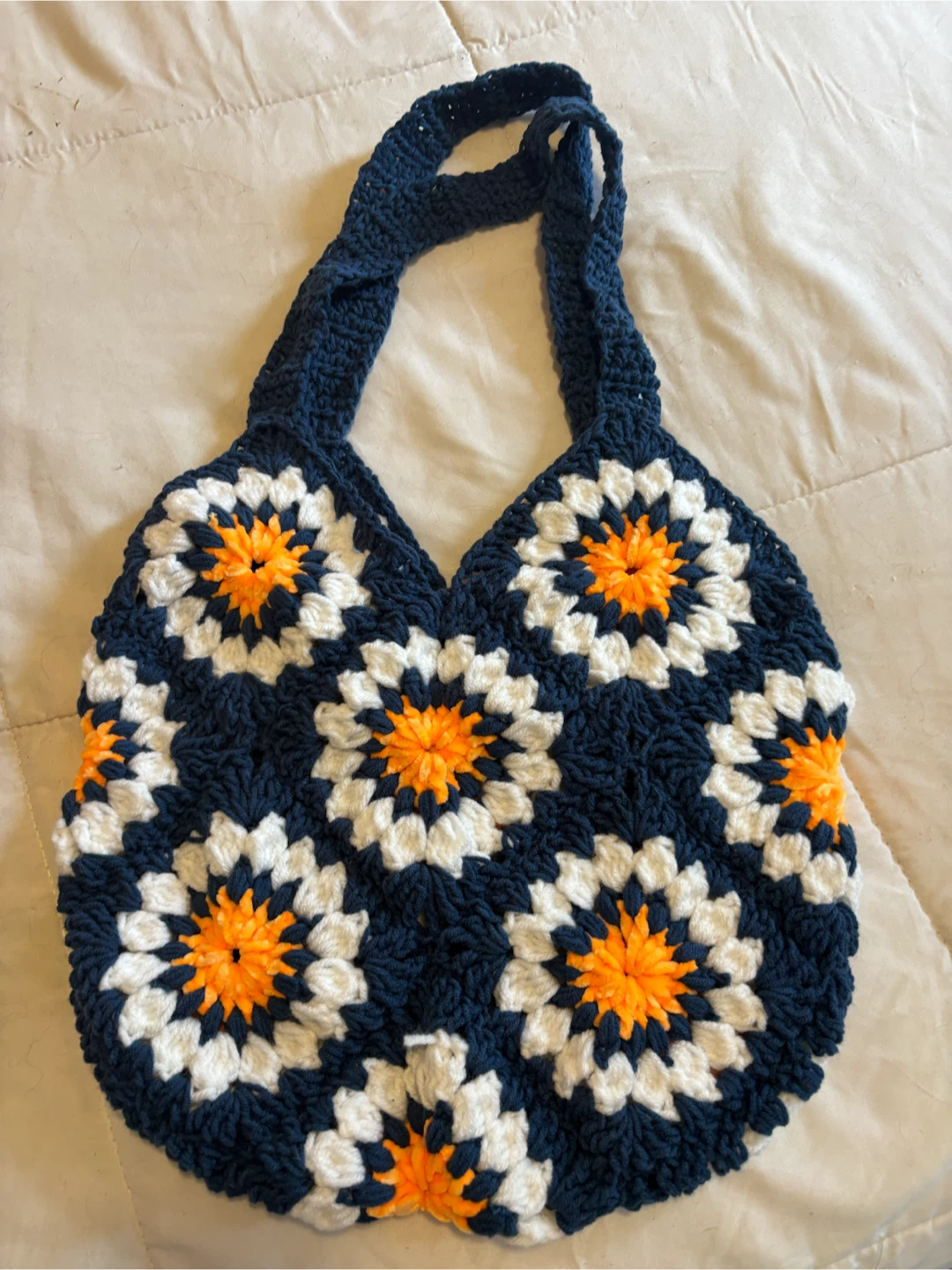 Handmade Crochet Tote Bag - photo 3