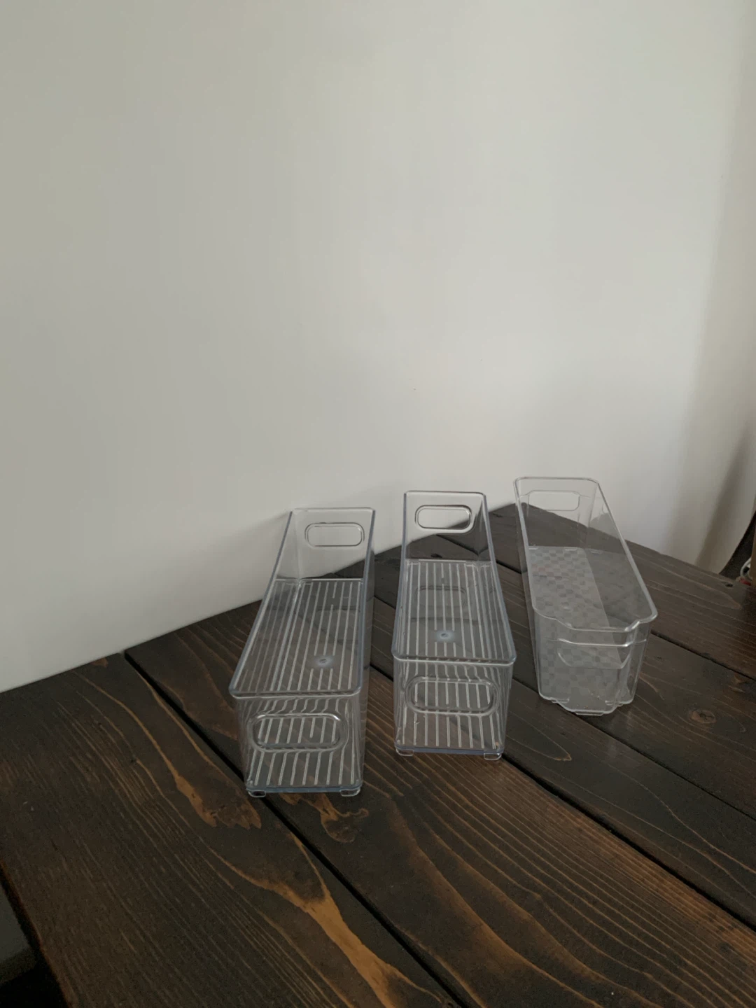 3 Fridge / cupboard storage containers - photo 3