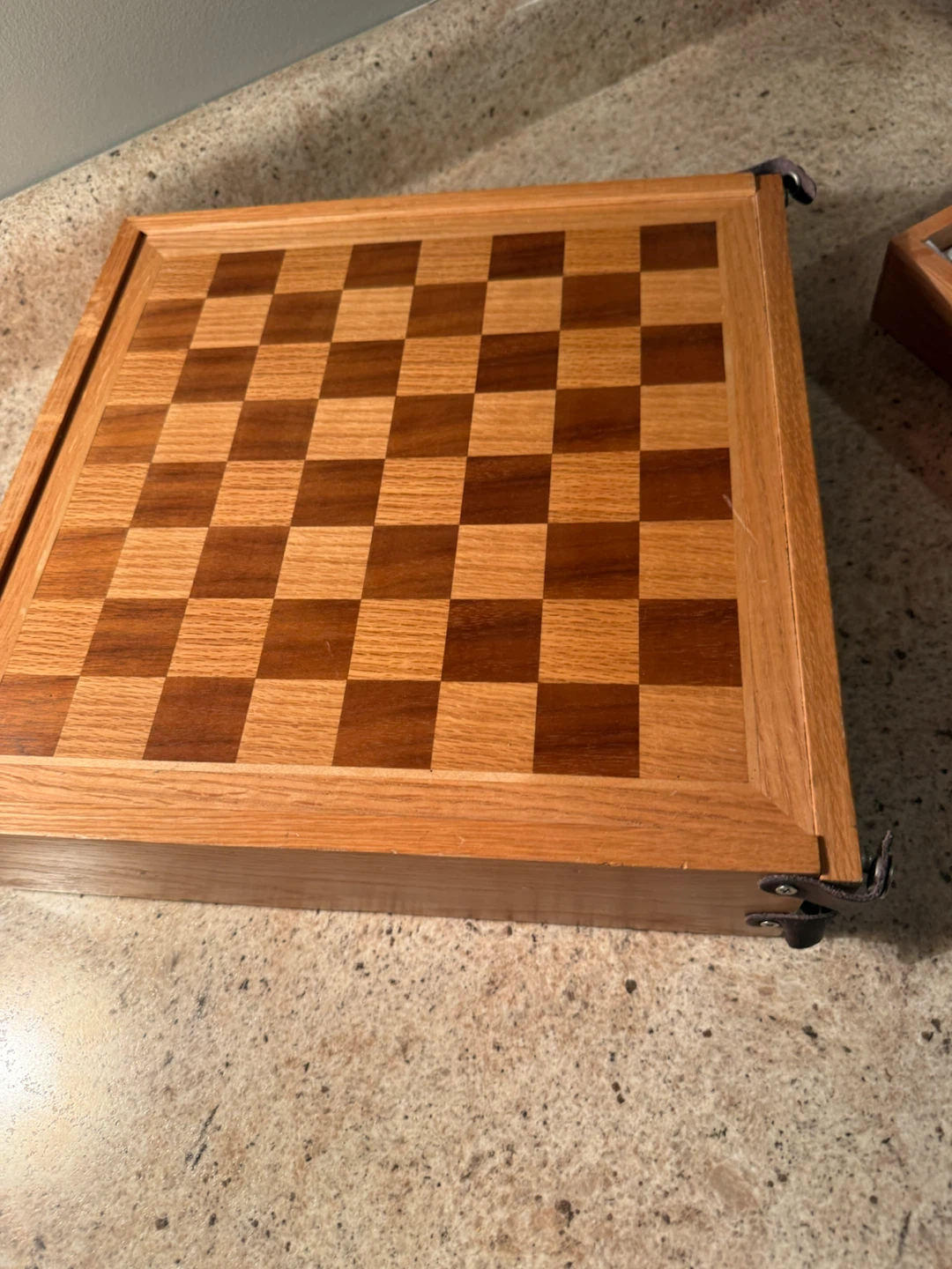 Wooden Chess and Poker Chip Game Set - photo 2