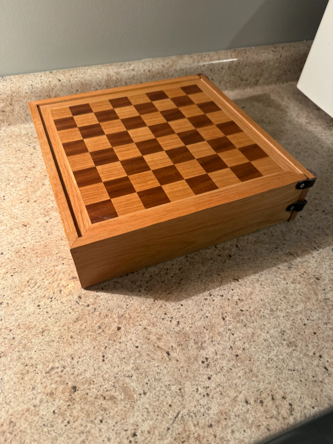 Wooden Chess and Poker Chip Game Set - photo 3