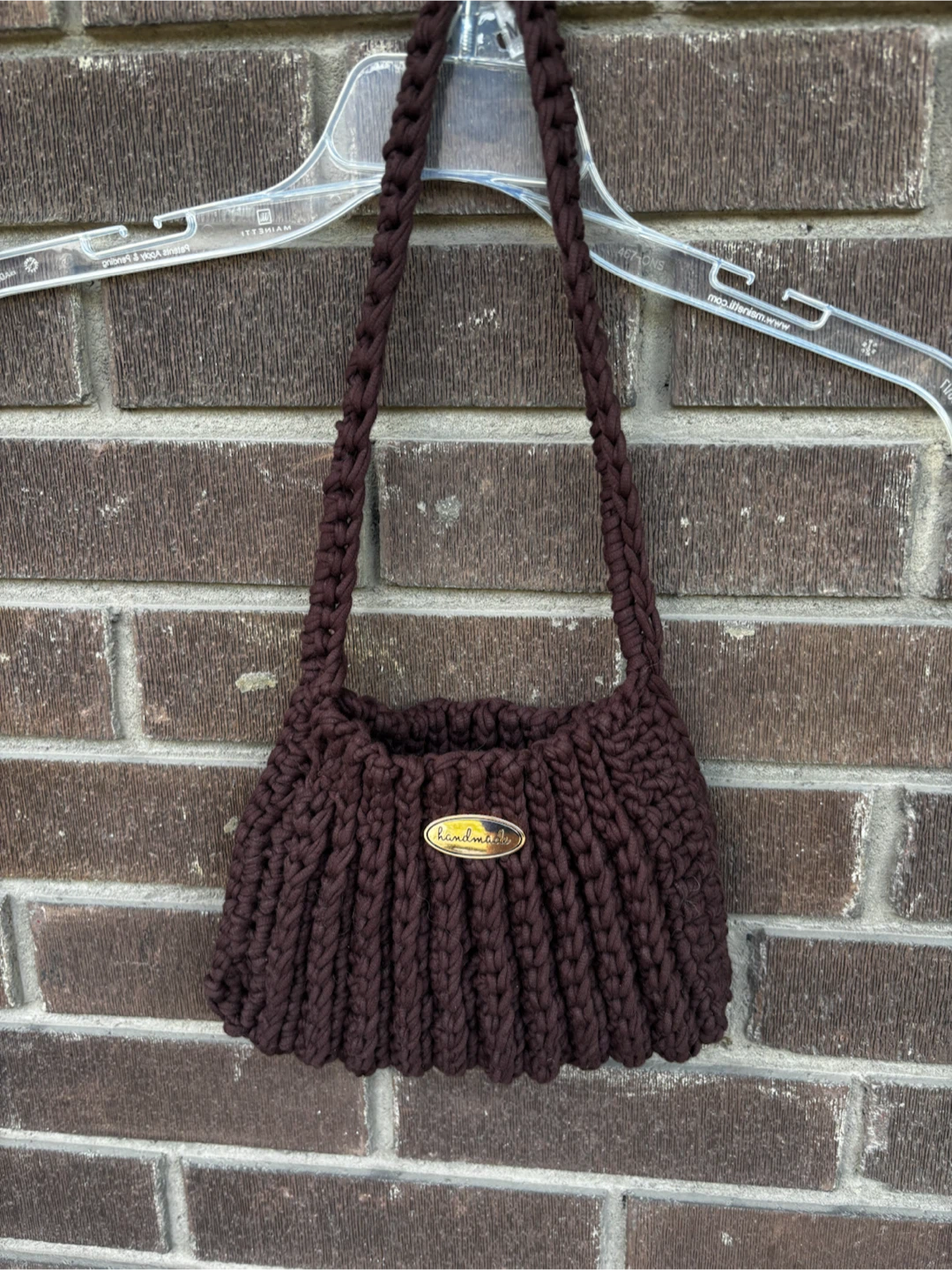 Handmade Crochet Shoulder Bag - photo 4