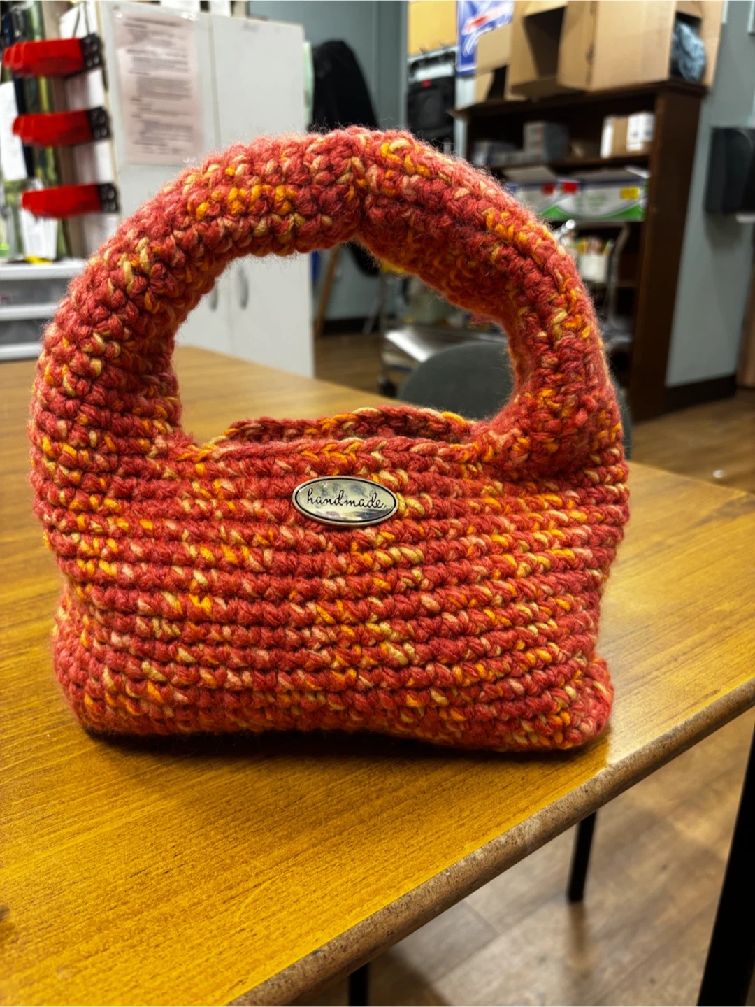 Handmade Crochet Shoulder Bag - photo 5