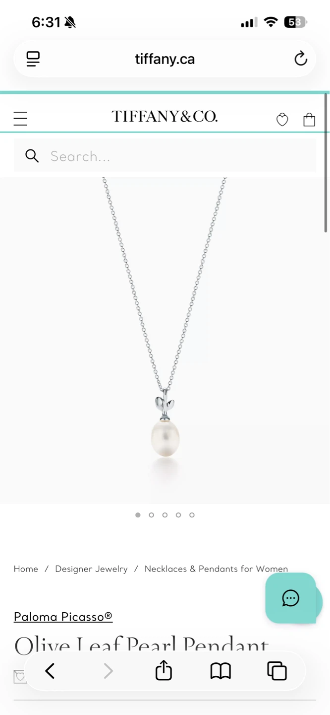 Tiffany & Co. Pearl Pendant