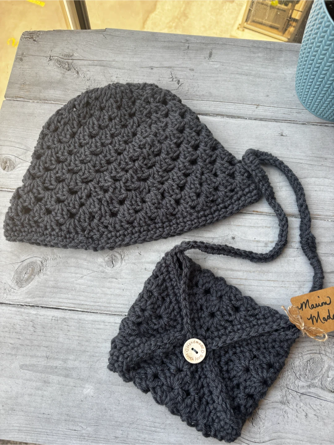 Handmade Crochet Halter Top and Skirt Set - photo 3