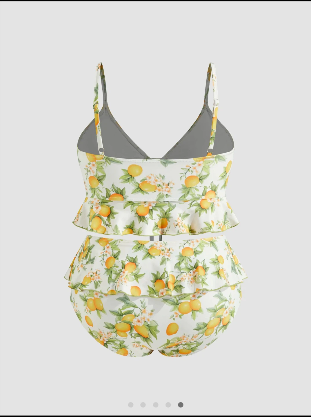 BNWT Bathing Suits (1XL) lemons, gingham and cherry - photo 2