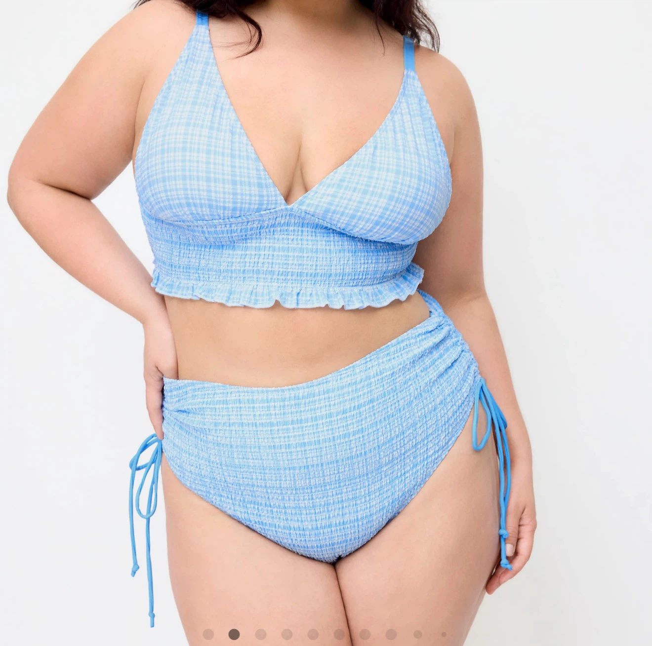 BNWT Bathing Suits (1XL) lemons, gingham and cherry - photo 4