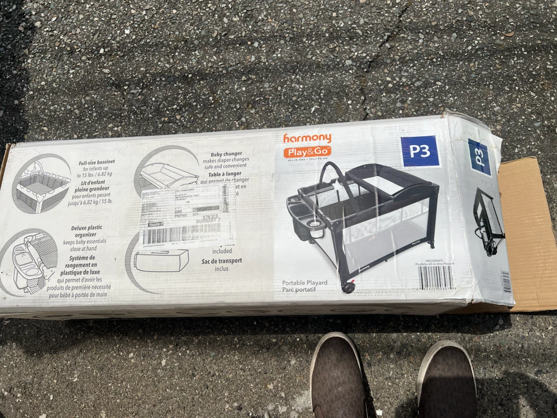 Harmony Play & Go P3 Portable Playard