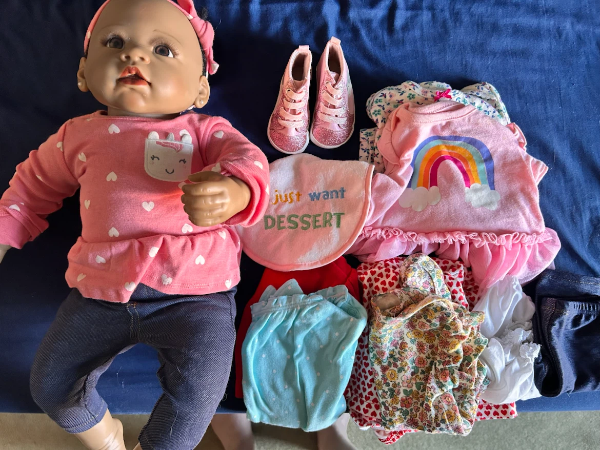 Reborn doll w/accessories