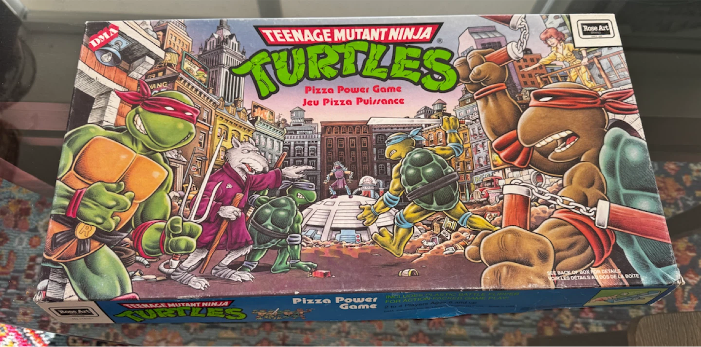 Teenage Mutant Ninja Turtles Pizza Power Game