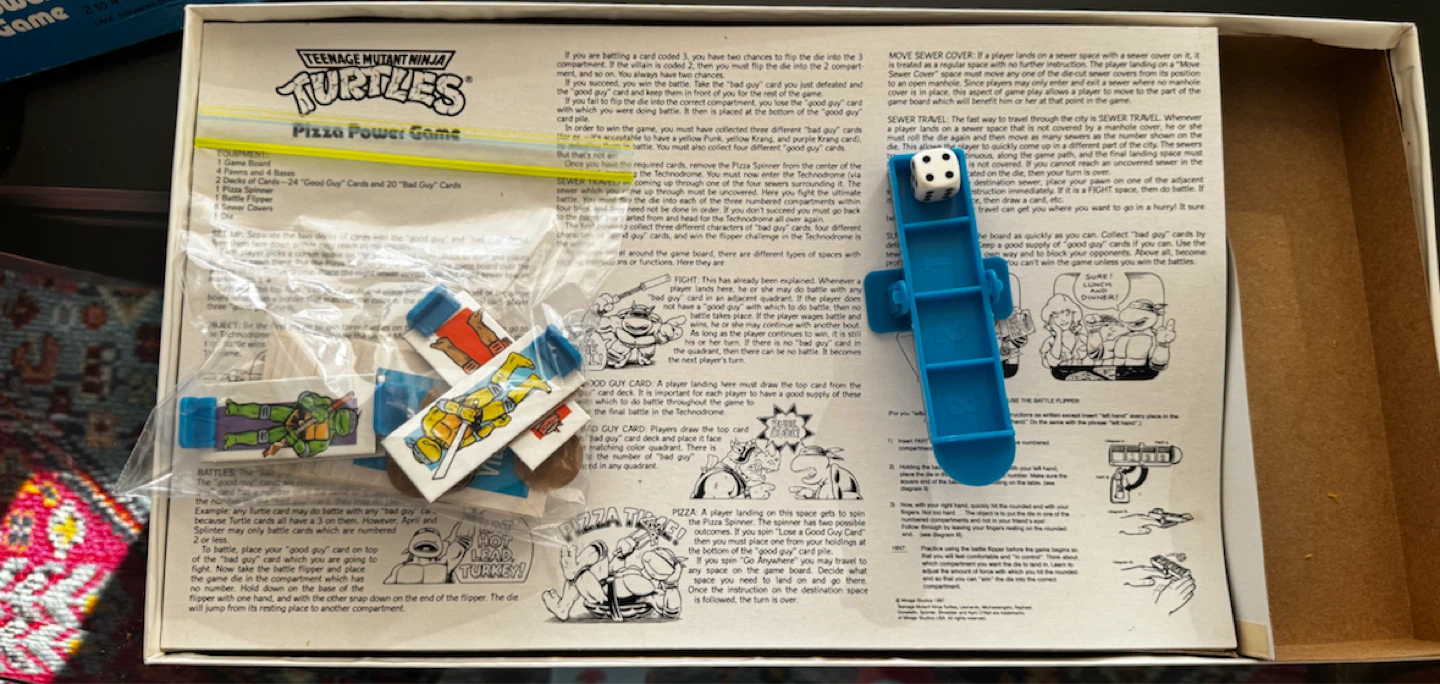 Teenage Mutant Ninja Turtles Pizza Power Game - photo 2