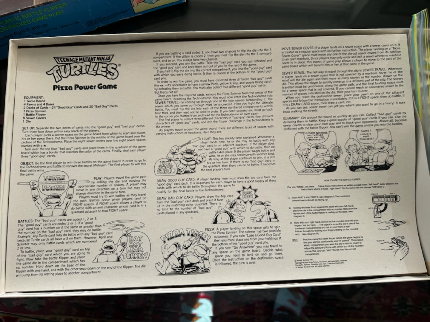 Teenage Mutant Ninja Turtles Pizza Power Game - photo 3