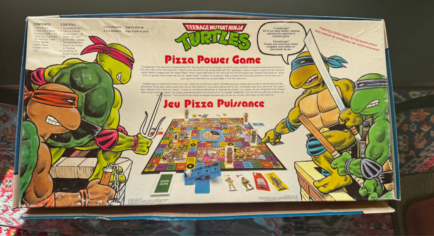 Teenage Mutant Ninja Turtles Pizza Power Game - photo 4
