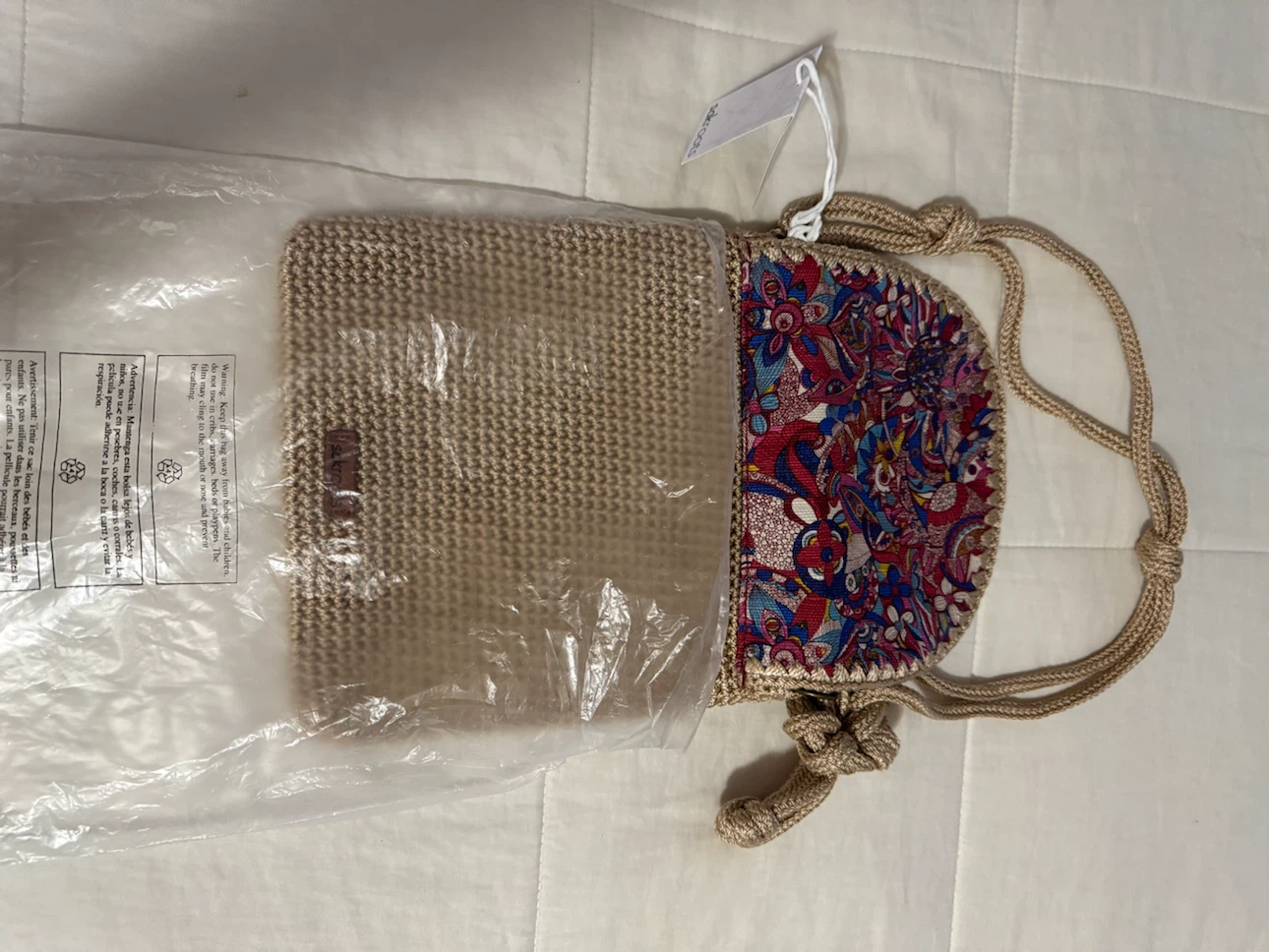 Brand New Sakroots Crochet Crossbody Bag - photo 3