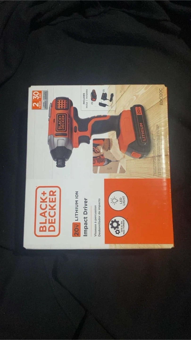 BLACK+DECKER 20V LITHIUM ION Impact Driver