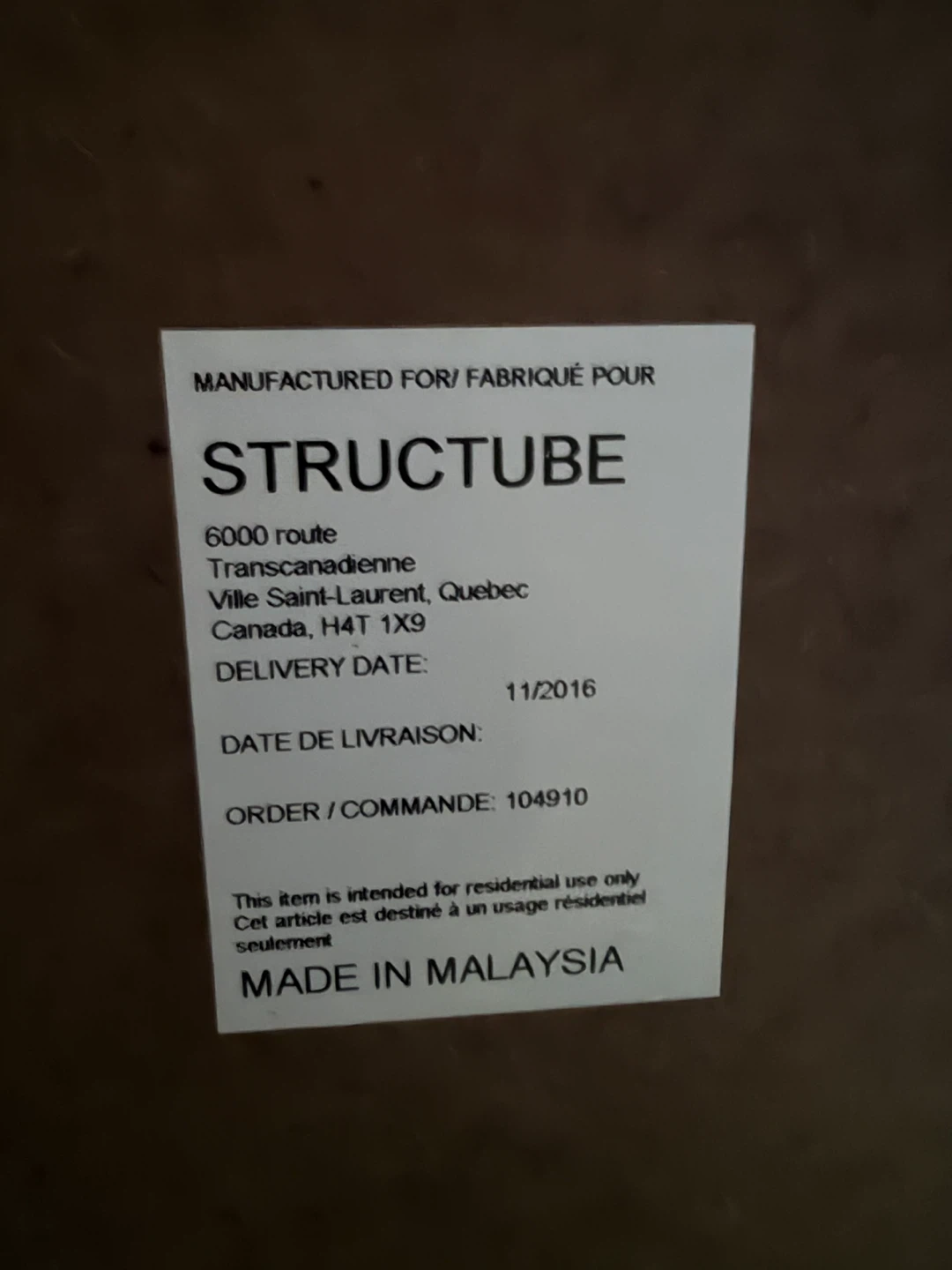 Structube Round Dining Table - photo 2