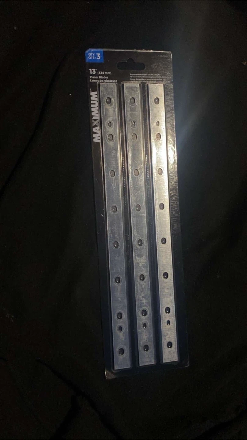 MAXIMUM 13" Planer Blades (3 Pack)