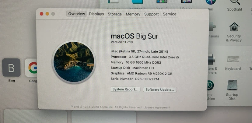 Apple iMac 27-inch NEW 1T SSD DRIVE - photo 2