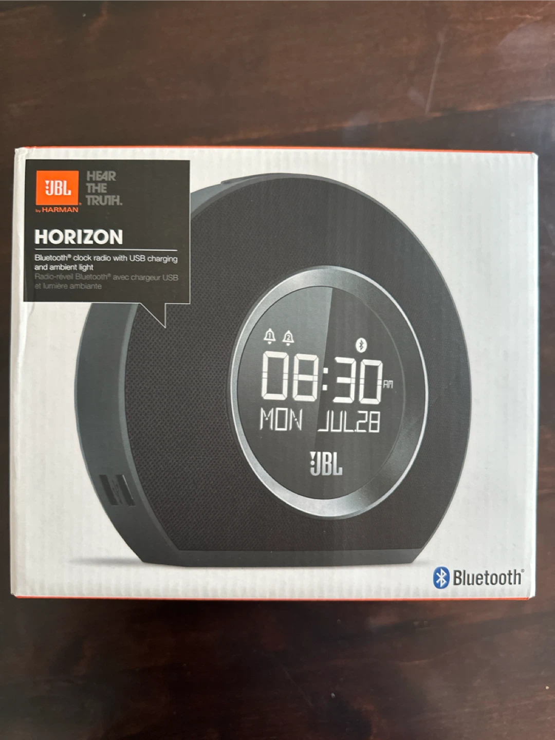 JBL Horizon Bluetooth Clock Radio with USB Charging