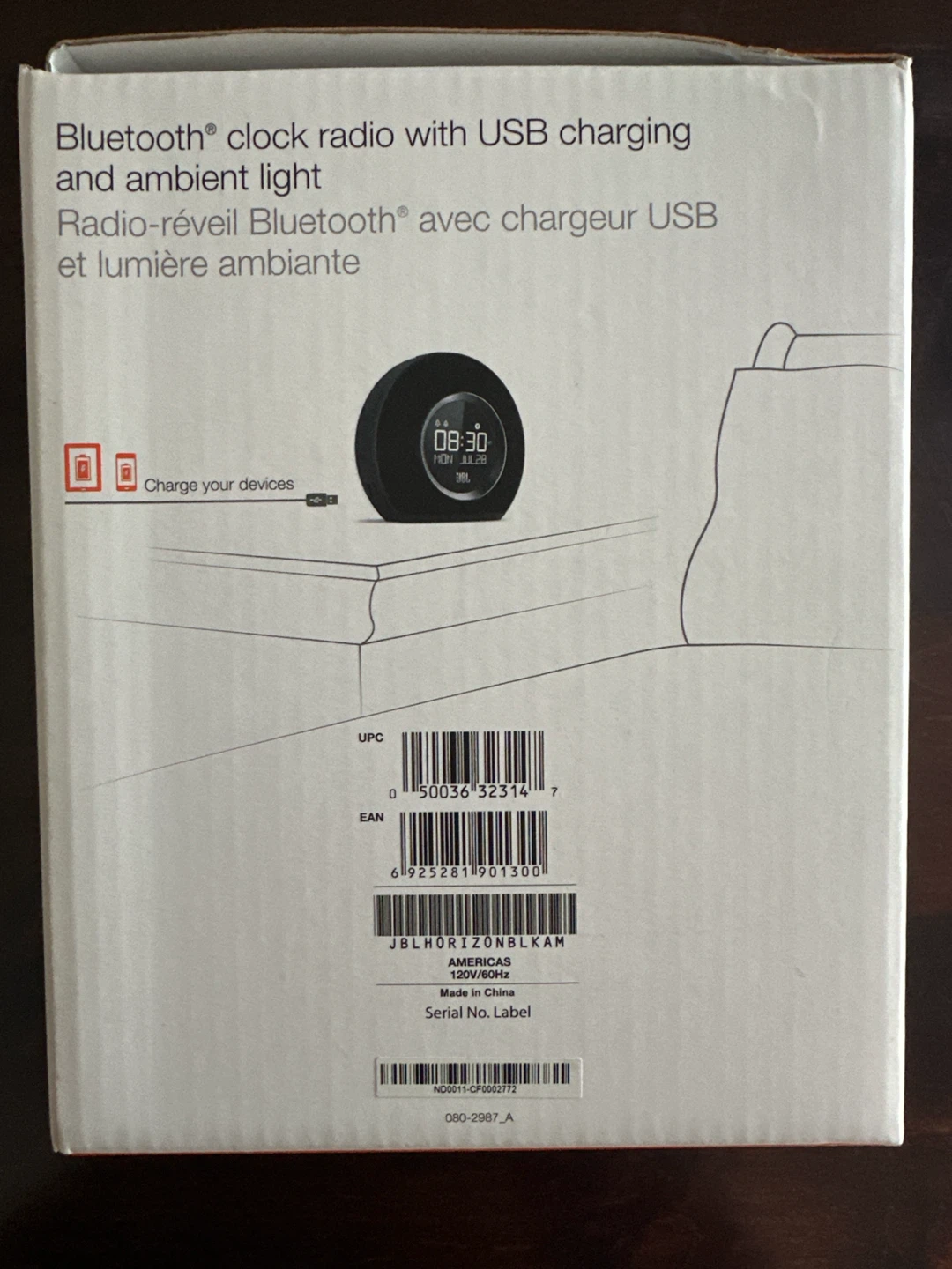 JBL Horizon Bluetooth Clock Radio with USB Charging - photo 3