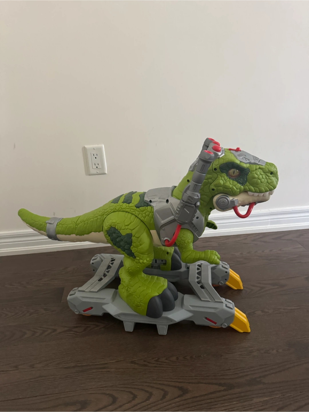 Ride-On Dinosaur Toy - Green