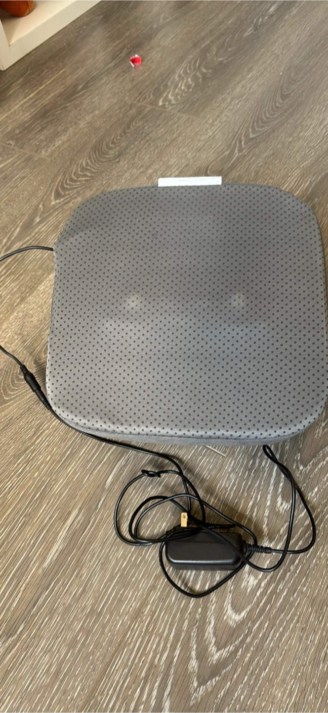 Grey Heated Foot Massager Slippers - photo 3