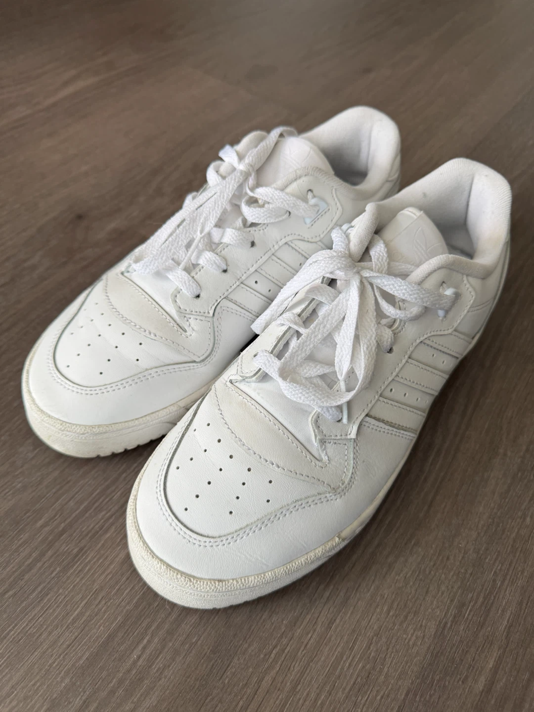 Adidas White Sneakers (men’s)