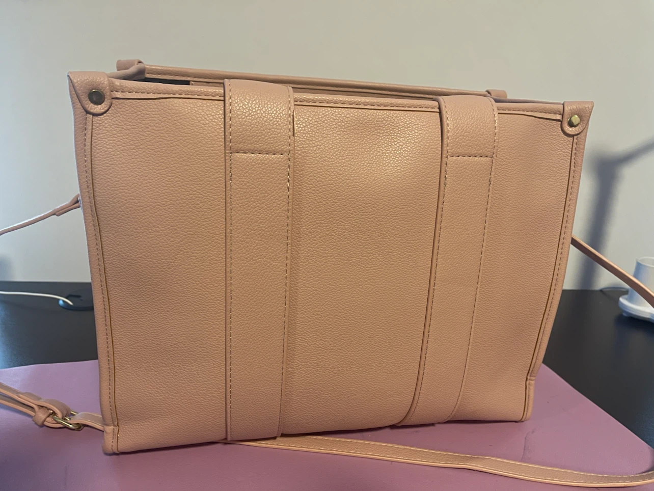 The Tote Bag (Purple) with strap - photo 4