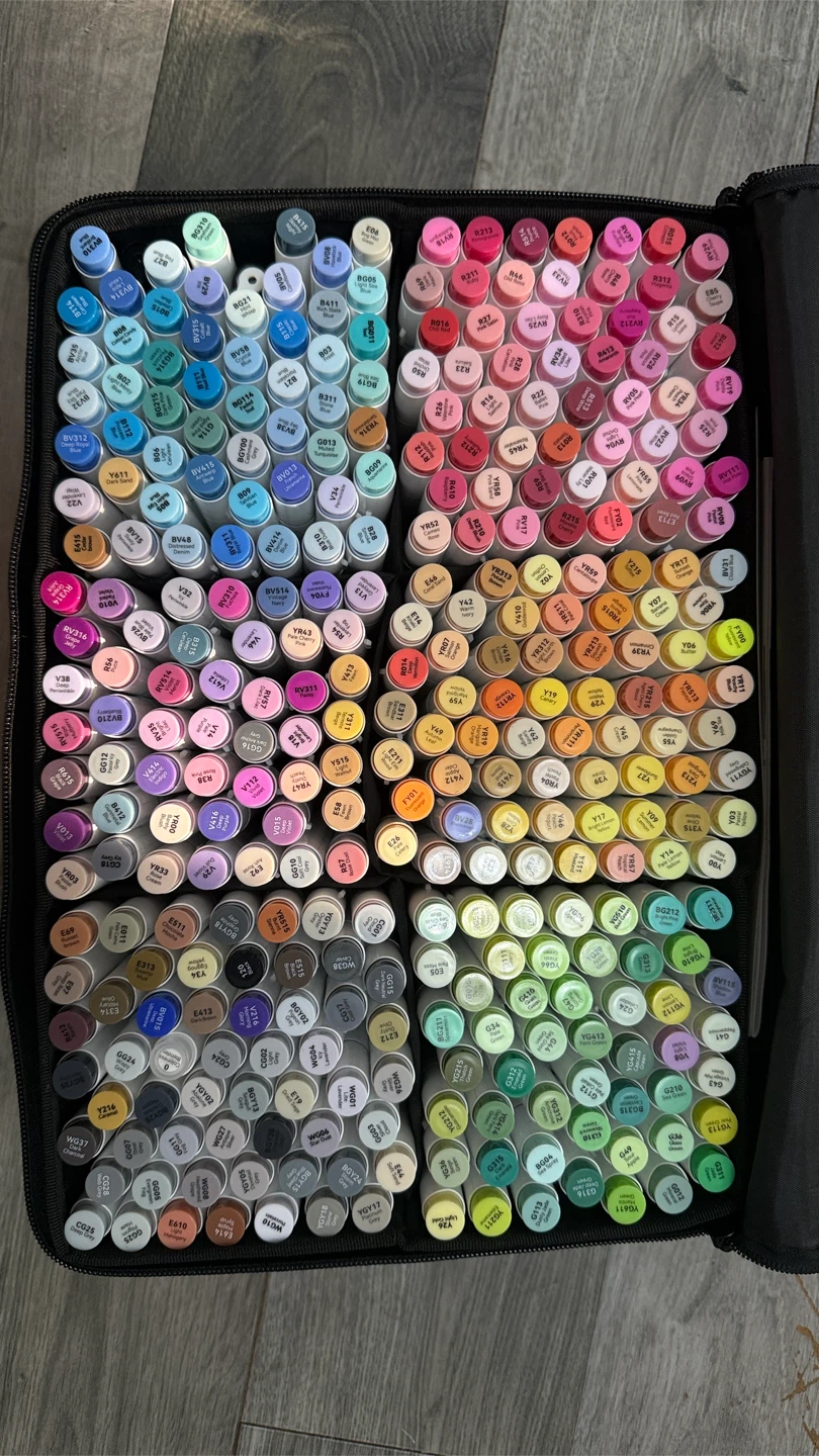 Ohuhu Honolulu B Alcohol Markers Set