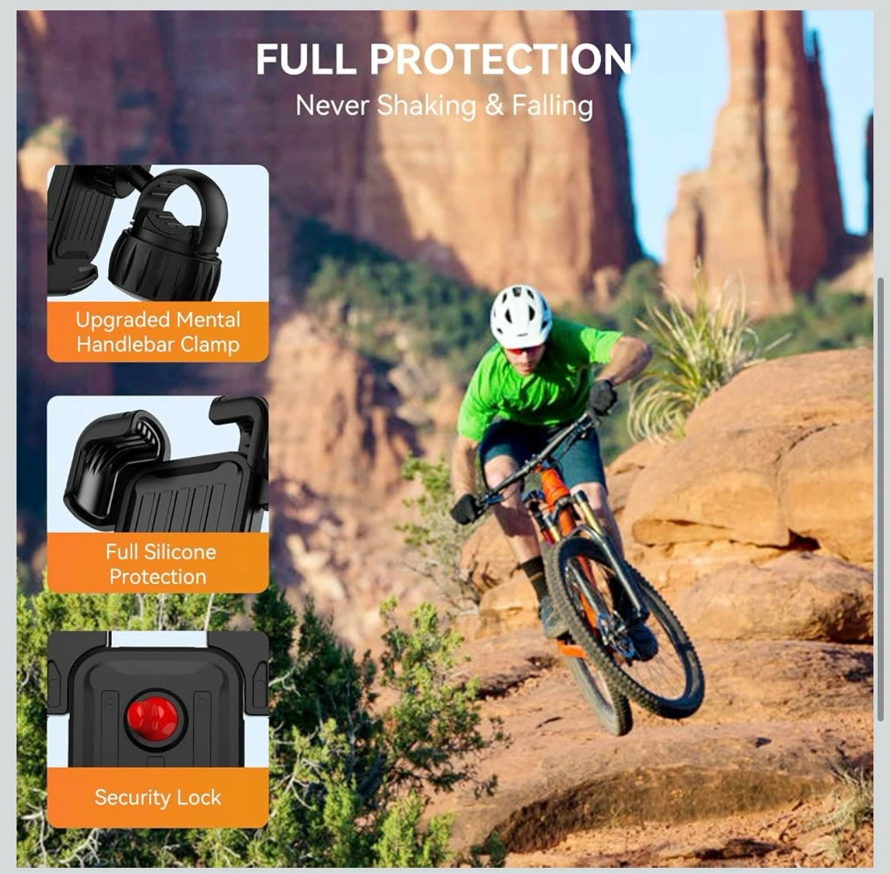 POSIKO Motorcycle/Bicycle Phone Mount - photo 5
