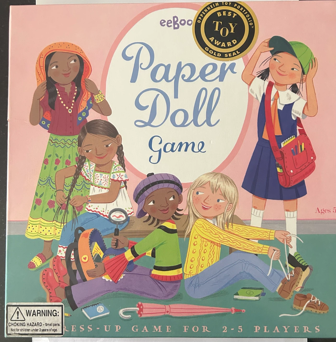 Eeboo Paper Doll Game