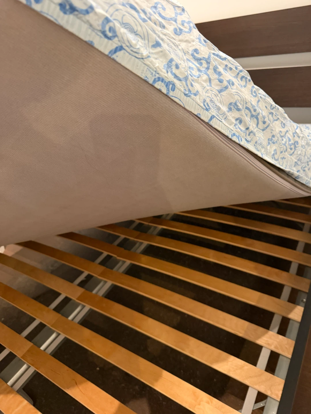 IKEA Trysil double bed frame with slats(no mattress) - photo 2