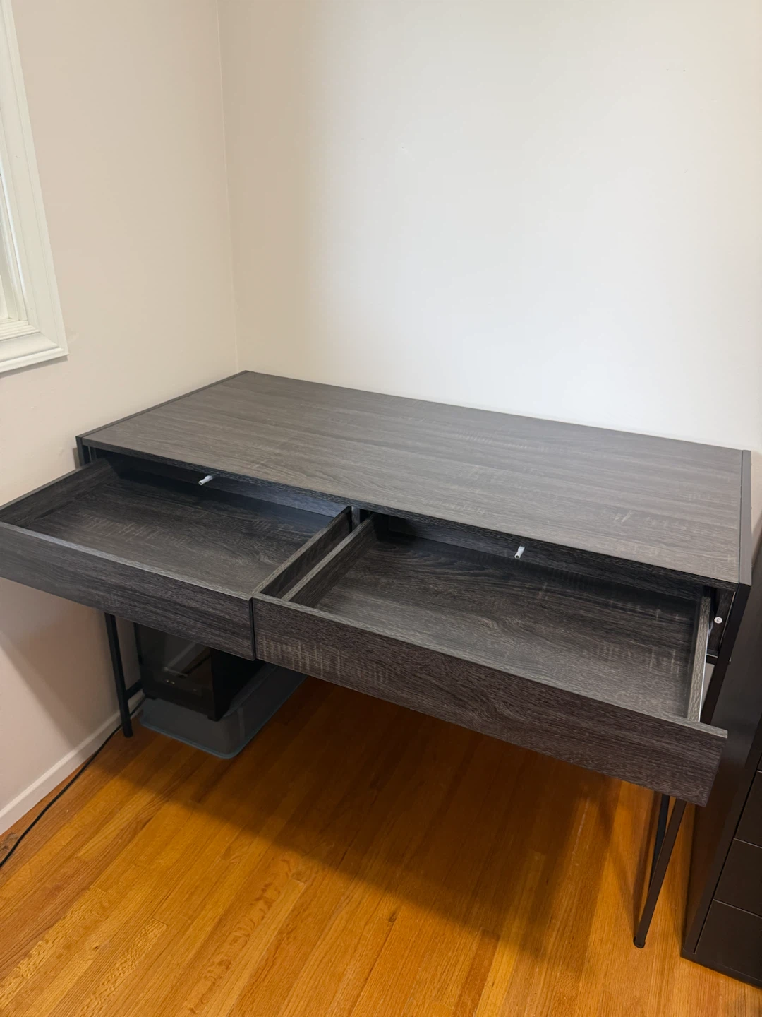 NEW Modern Computer Desk with 2 Drawers - photo 2