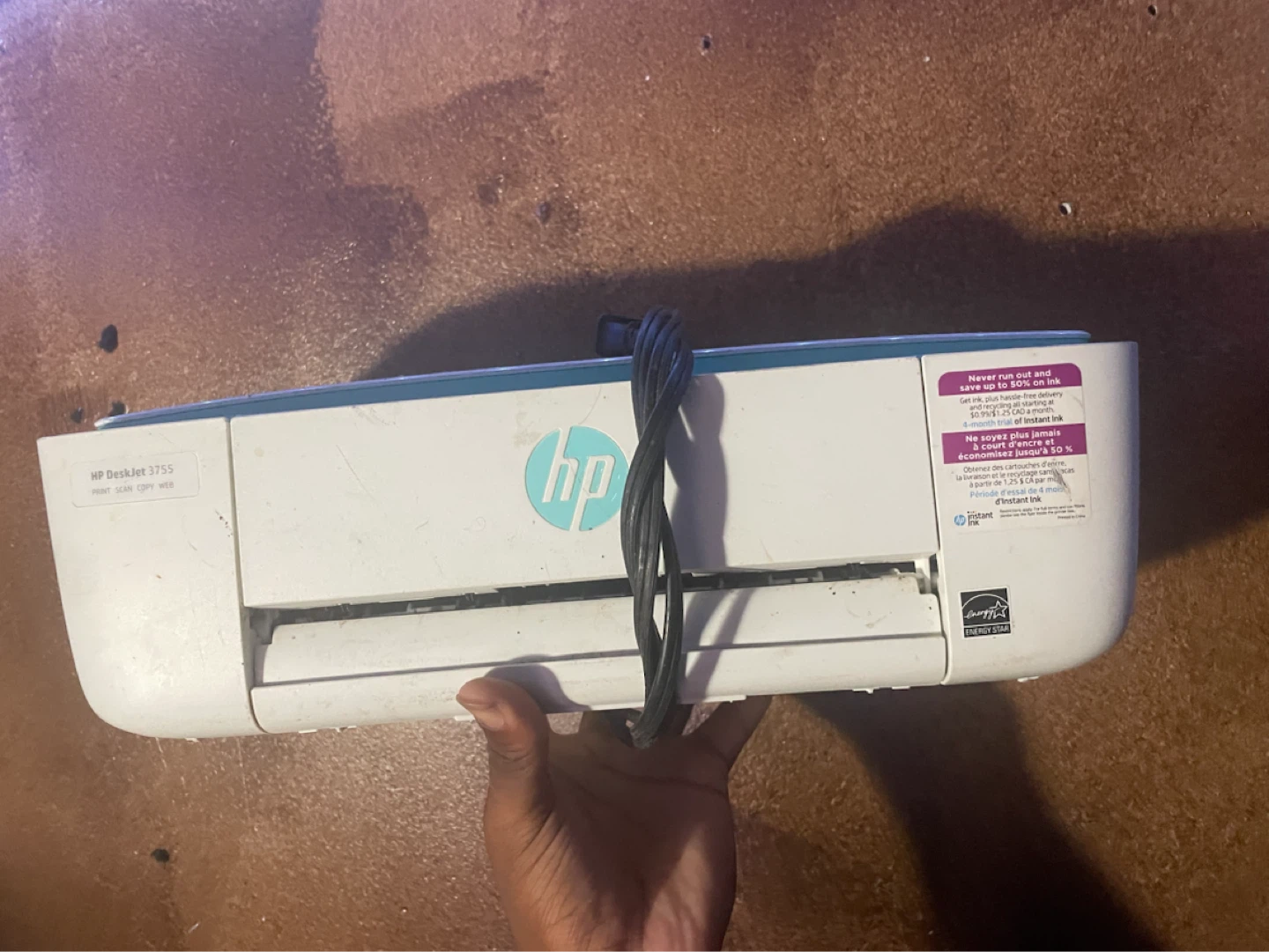 HP DeskJet 3755 All-in-One Printer - photo 2