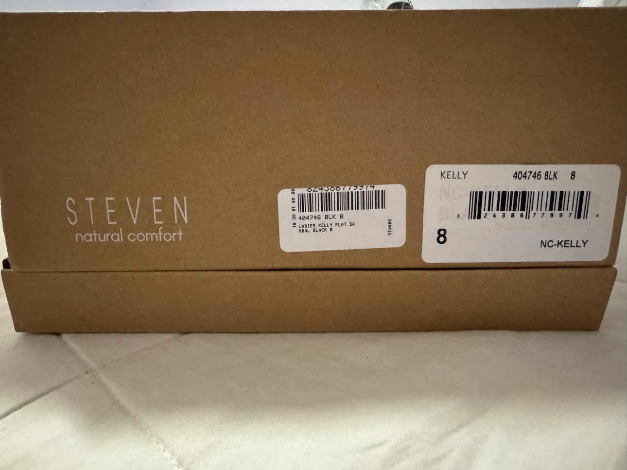 STEVEN "Kelly" Black Platform Sandals Size 8 - photo 2