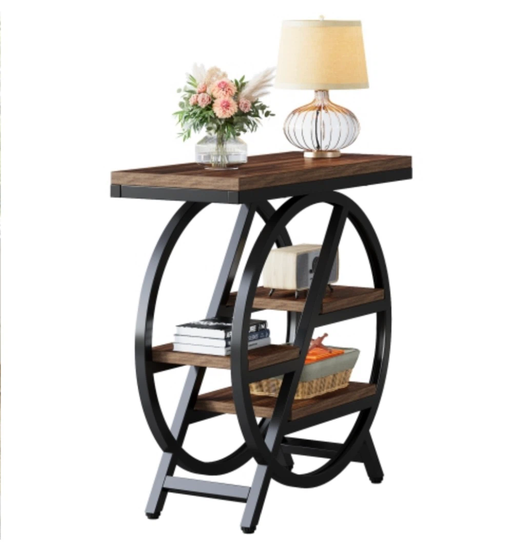 Brand new Tribesigns Console Table with Shelves - photo 2