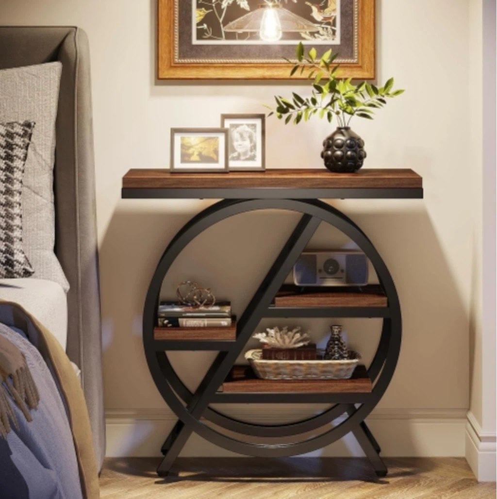 Brand new Tribesigns Console Table with Shelves - photo 5