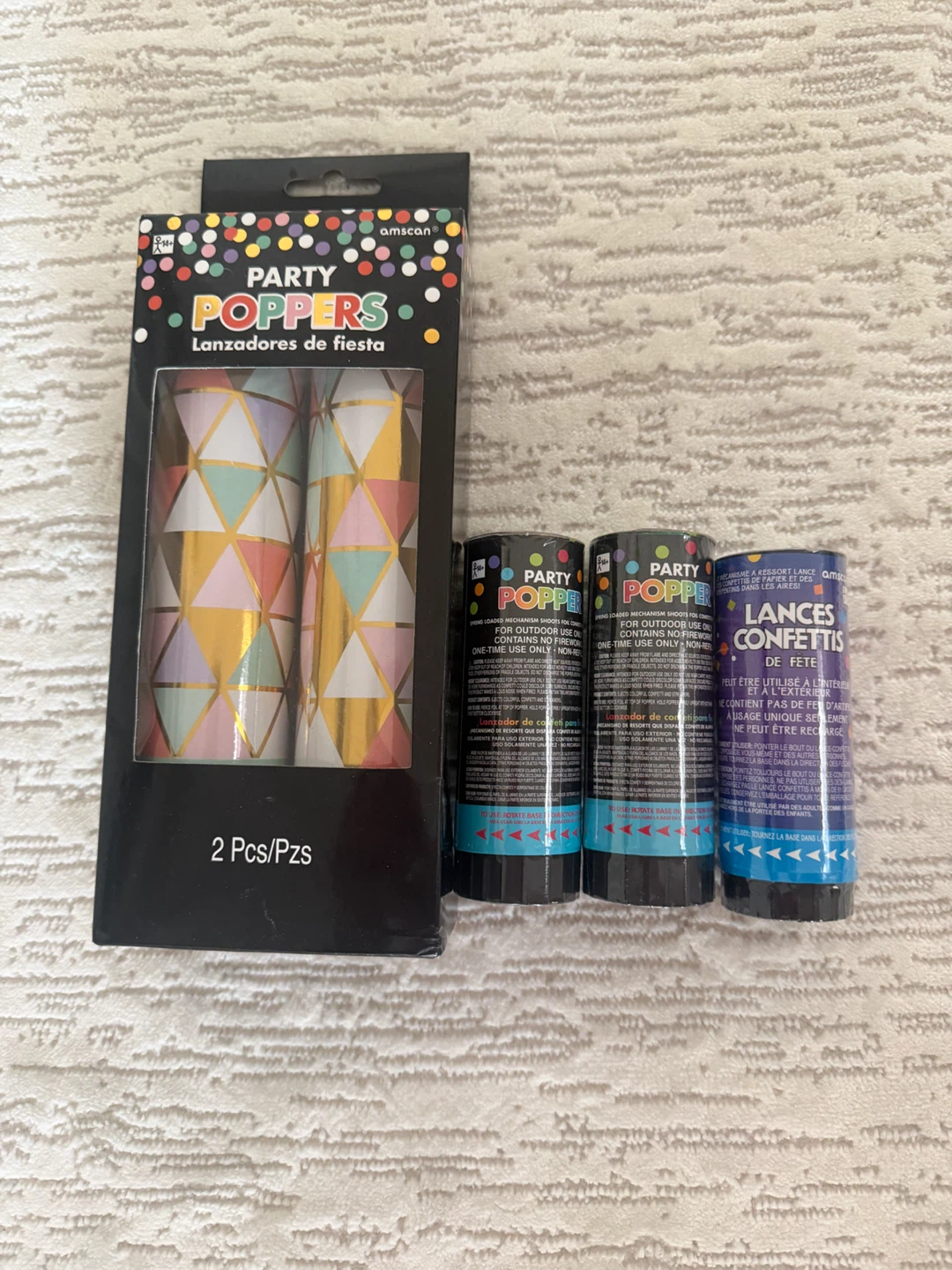 Party Poppers Confetti
