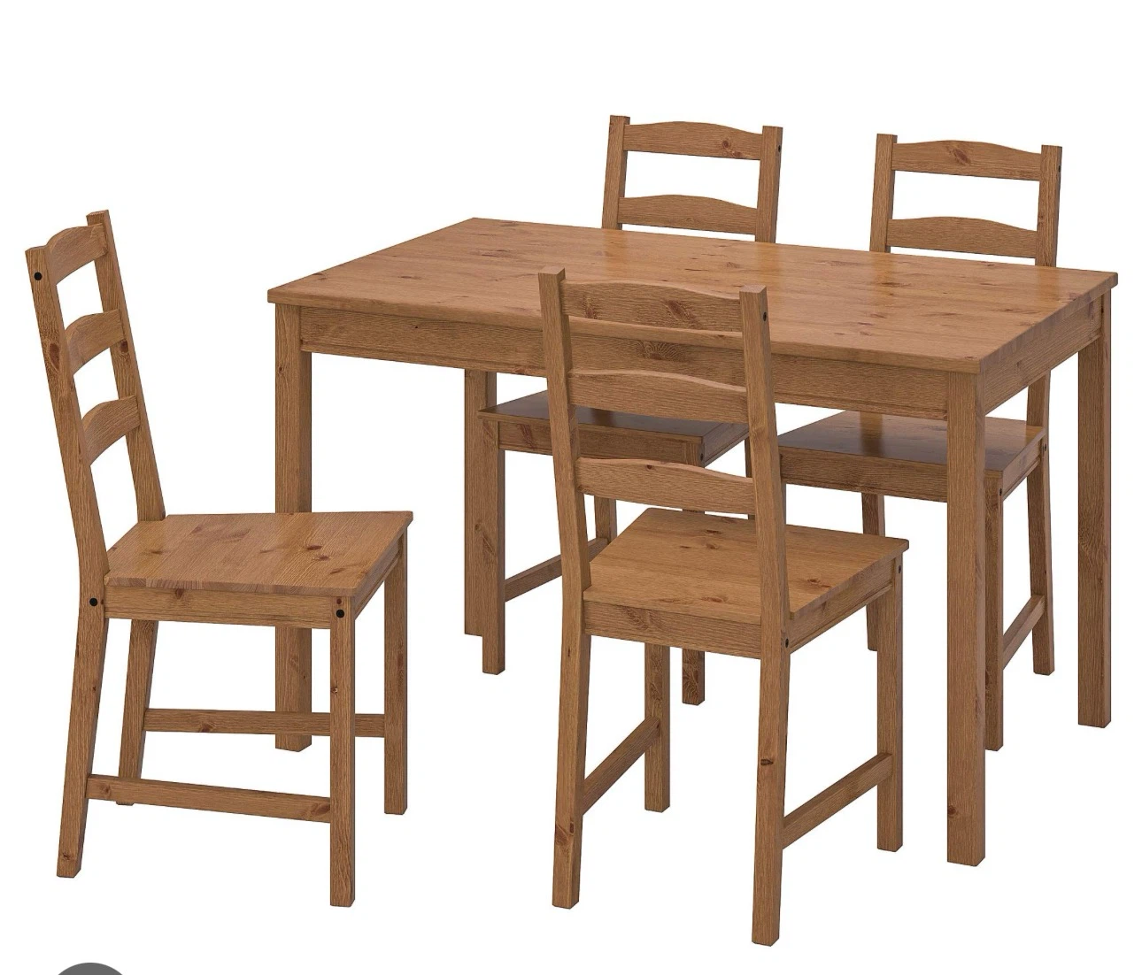 Ikea Jokkmokk Dining table and 4 chair set